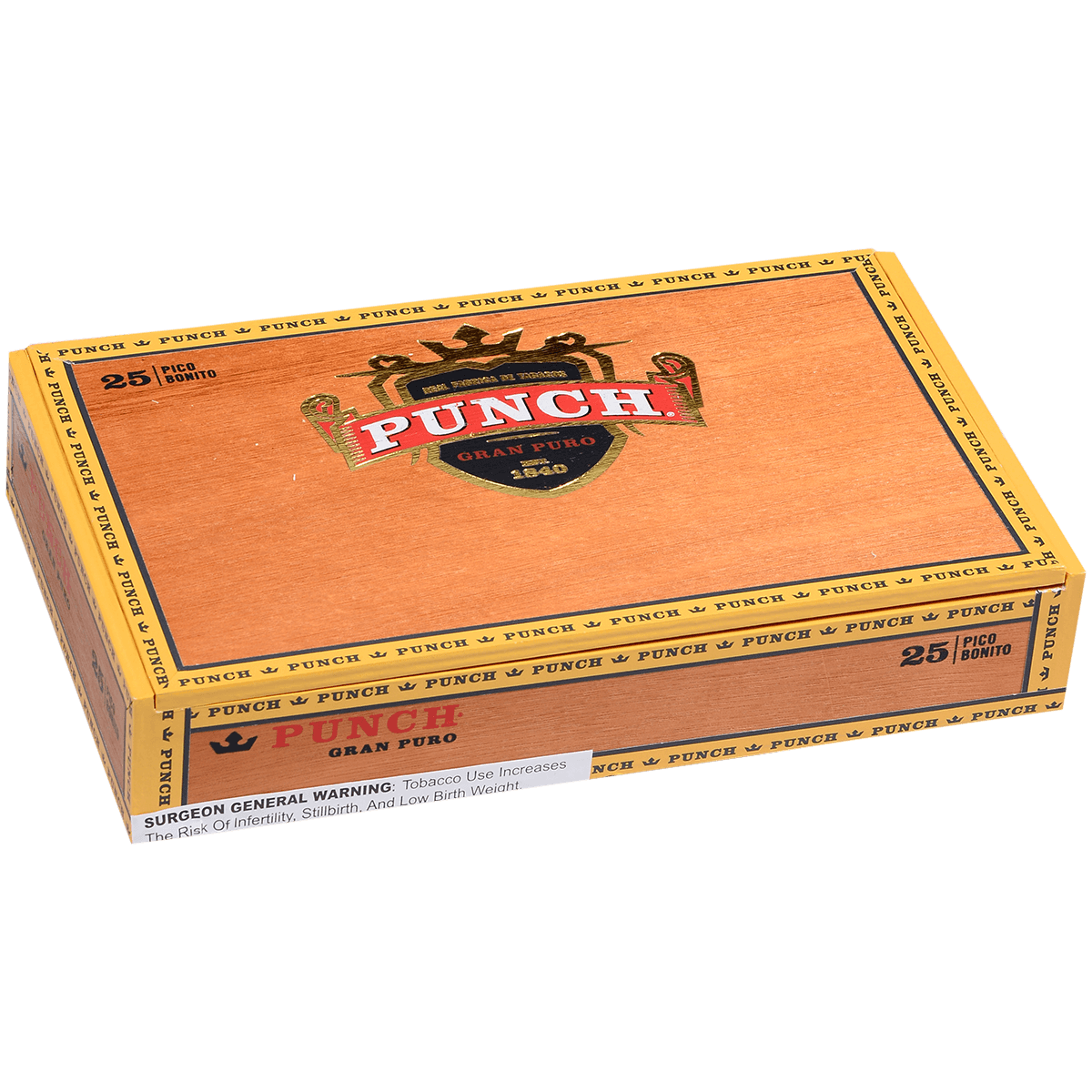 Punch Gran Puro Pico Bonito 25 Ct. Box 6.00X50
