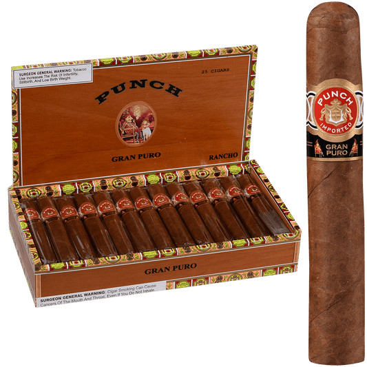 Punch Gran Puro Rancho 25 Ct. Box 5.50X54