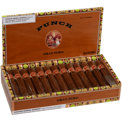Punch Gran Puro Rancho 25 Ct. Box 5.50X54