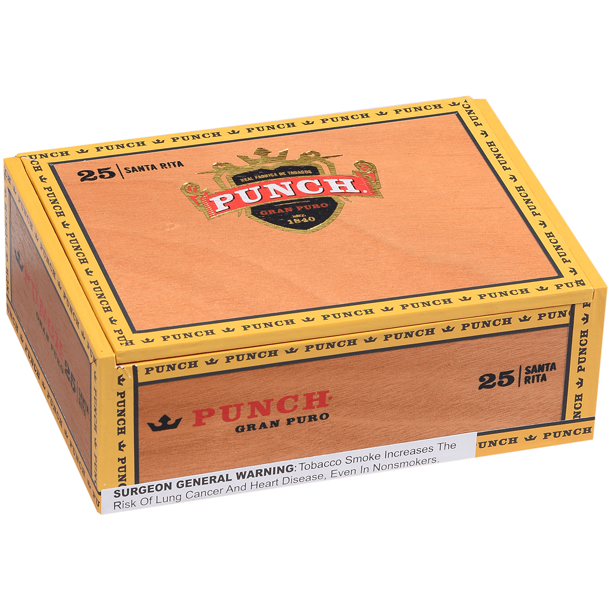 Punch Gran Puro Santa Rita 25 Ct. Box 4.50X52