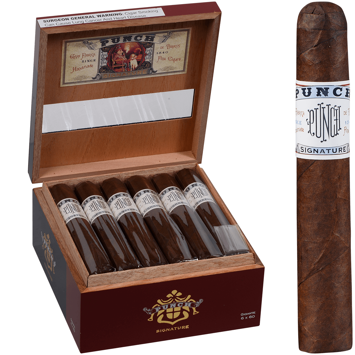 Punch Signature Gigante 18 Ct. Box 6.00X60