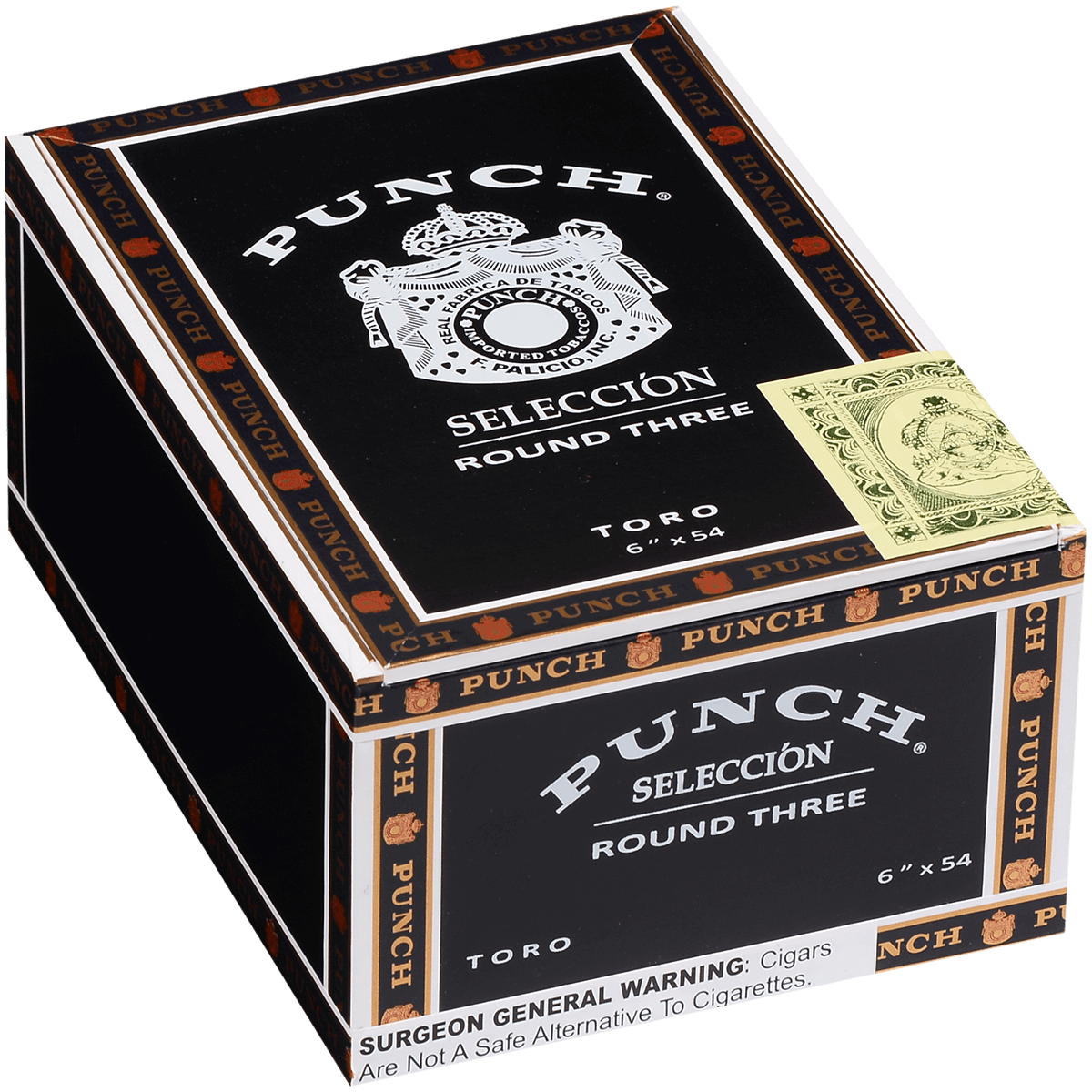 Punch Seleccion Iii Toro 15 Ct. Box 6.00X54