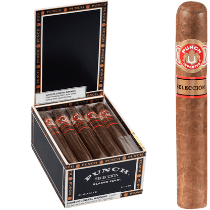 Punch Seleccion Iv Gigante 15 Ct. Box 6.00X58