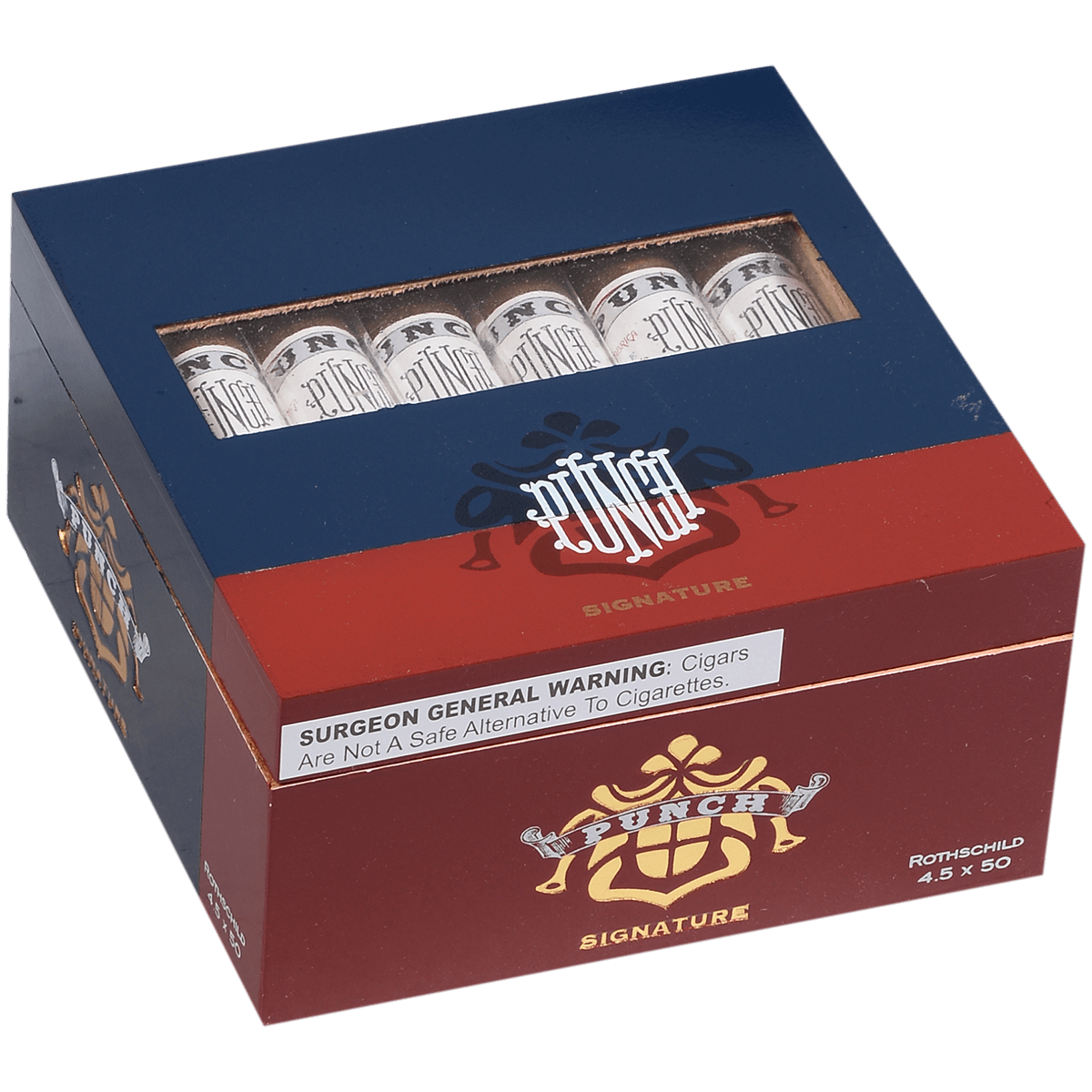 Punch Signature Rothschild 18 Ct. Box 4.50X50