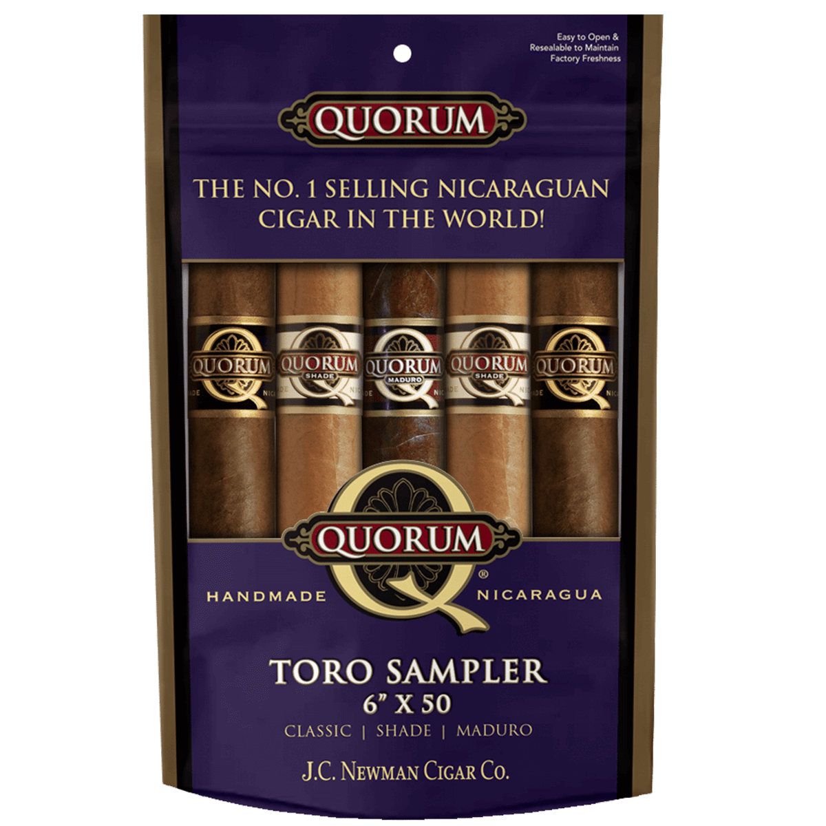 Quorum Toro 5 Ct. Sampler Fresh Pack Bag 6.00X50