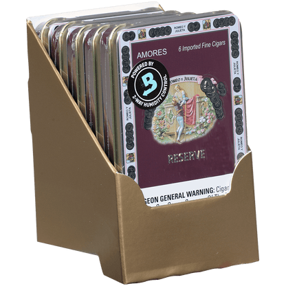 Romeo Y Julieta Habana Reserve Amores 5/6 Tin Packs 4.00X33