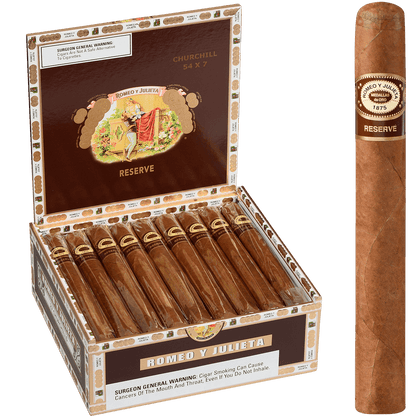 Romeo Y Julieta Habana Reserve Churchill 27 Ct. Box 7.00X54