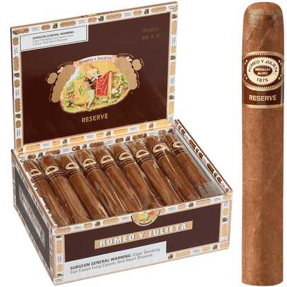 Romeo Y Julieta Habana Reserve Toro 27 Ct. Box 6.00X56