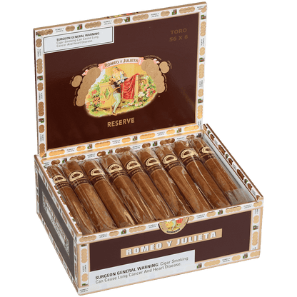 Romeo Y Julieta Habana Reserve Toro 27 Ct. Box 6.00X56