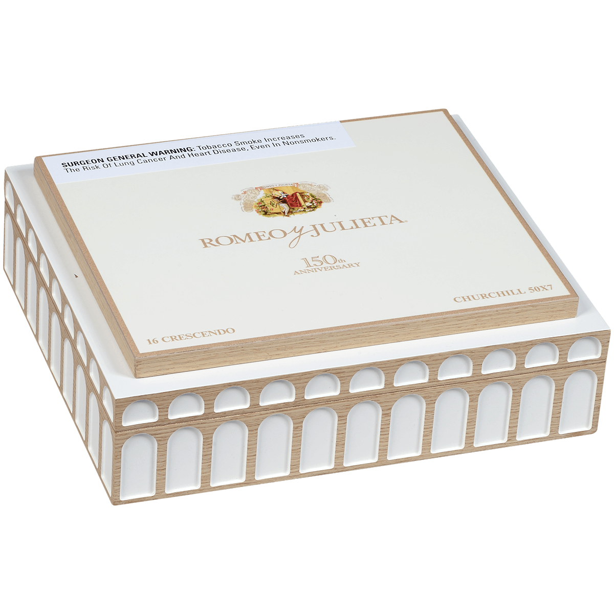 Romeo Y Julieta 150Th Anniversary Crescendo 16 Ct. Box 7.00X50
