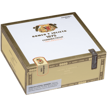 Romeo Y Julieta 1875 Connecticut Nicaragua Churchill 25 Ct. Box 7.00X50