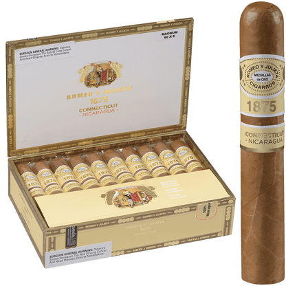 Romeo Y Julieta 1875 Connecticut Nicaragua Magnum 20 Ct. Box 6.00X60