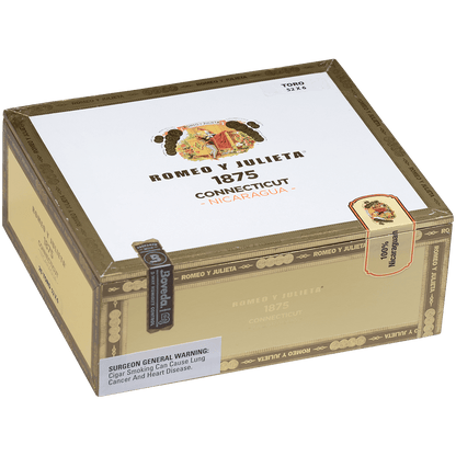Romeo Y Julieta 1875 Connecticut Nicaragua Toro 25 Ct. Box 6.00X53