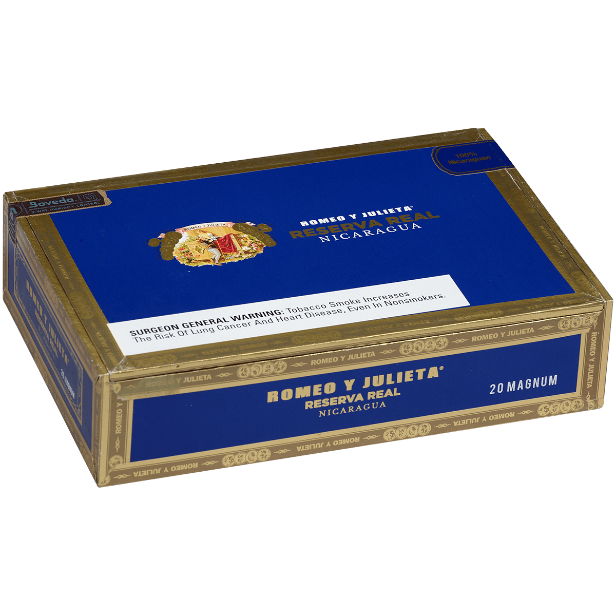 Romeo Y Julieta Reserva Real Nicaragua Magnum 20 Ct. Box 6.00X60