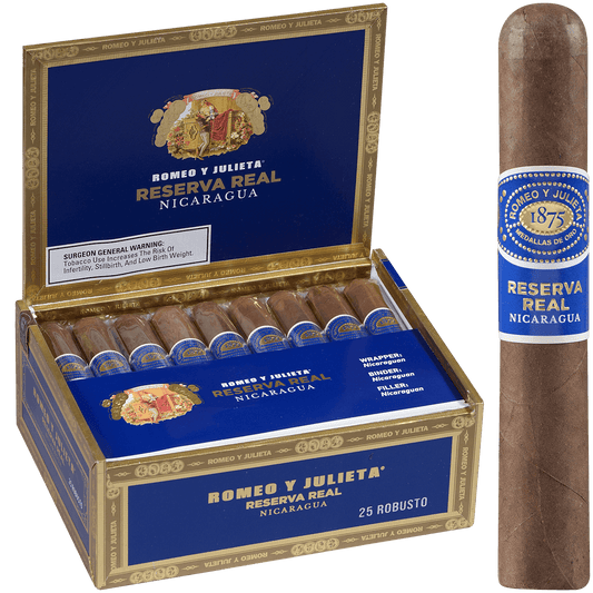 Romeo Y Julieta Reserva Real Nicaragua Robusto 25 Ct. Box 5.00X51