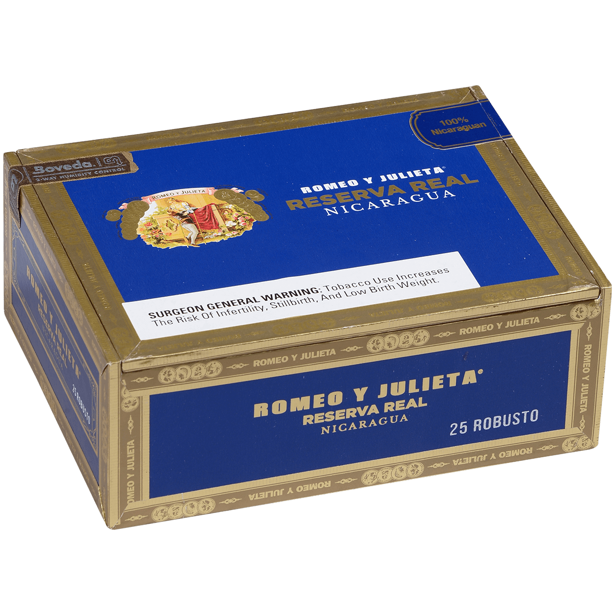 Romeo Y Julieta Reserva Real Nicaragua Robusto 25 Ct. Box 5.00X51
