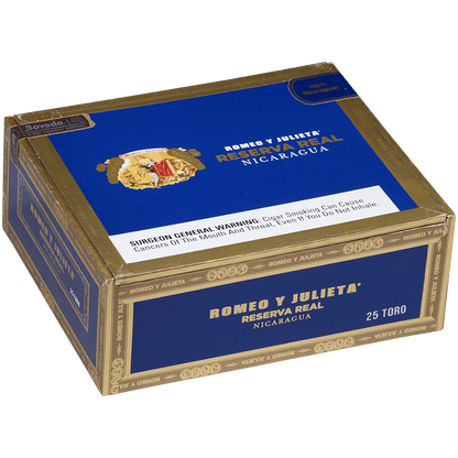 Romeo Y Julieta Reserva Real Nicaragua Toro 25 Ct. Box 6.00X54