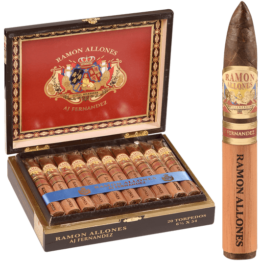 Aj Fernandez Ramon Allones Torpedo 20Ct. Box 6.50 X 54