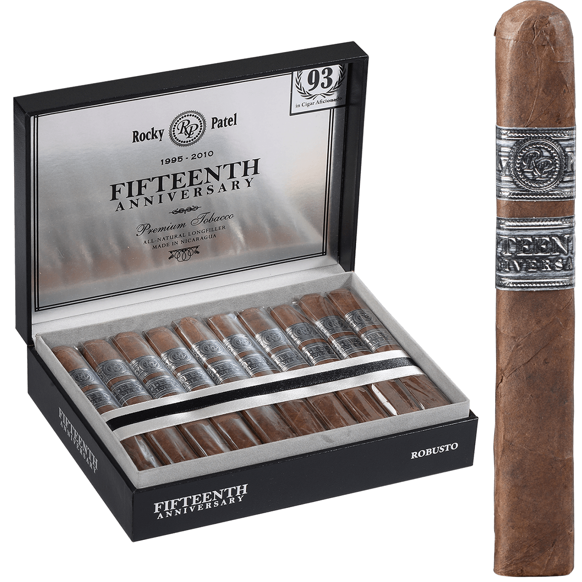 Rocky Patel 15Th Anniversary Robusto 20 Ct. Box 5.00X50