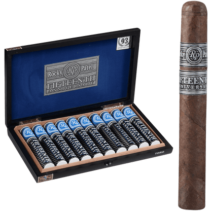 Rocky Patel 15Th Anniversary Deluxe Tubo 10 Ct. Box 6.00X50