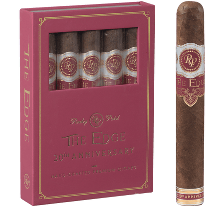 Rocky Patel The Edge 20 Th Anniversary Toro Sampler Gift Pack 5 Ct. 6.00X52