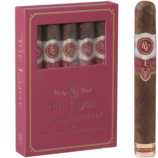 Rocky Patel The Edge 20 Th Anniversary Toro Sampler Gift Pack 5 Ct. 6.00X52