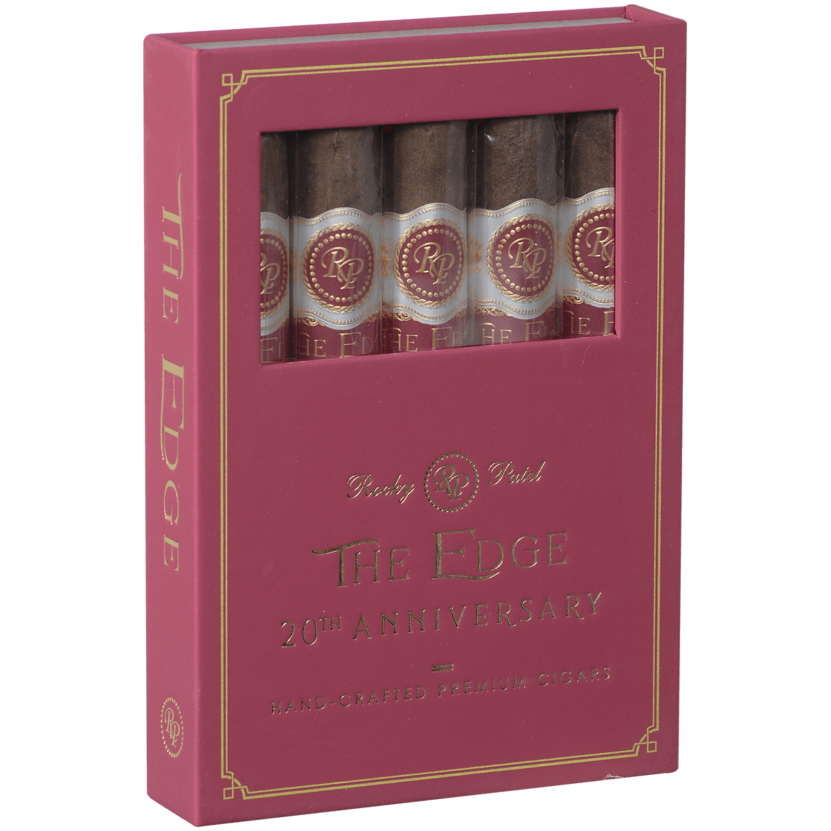 Rocky Patel The Edge 20 Th Anniversary Toro Sampler Gift Pack 5 Ct. 6.00X52