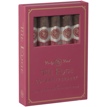 Rocky Patel The Edge 20 Th Anniversary Toro Sampler Gift Pack 5 Ct. 6.00X52
