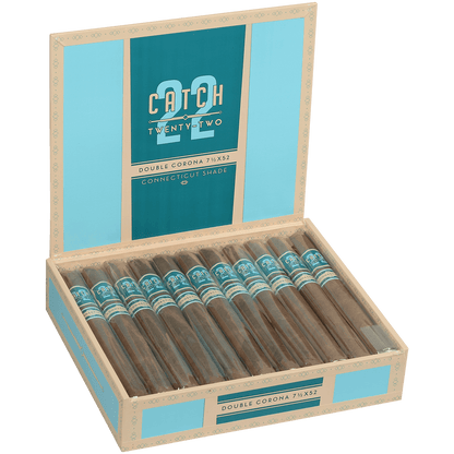 Catch 22 Connecticut By Rocky Patel Double Corona 22 Ct. Box 7.50X52