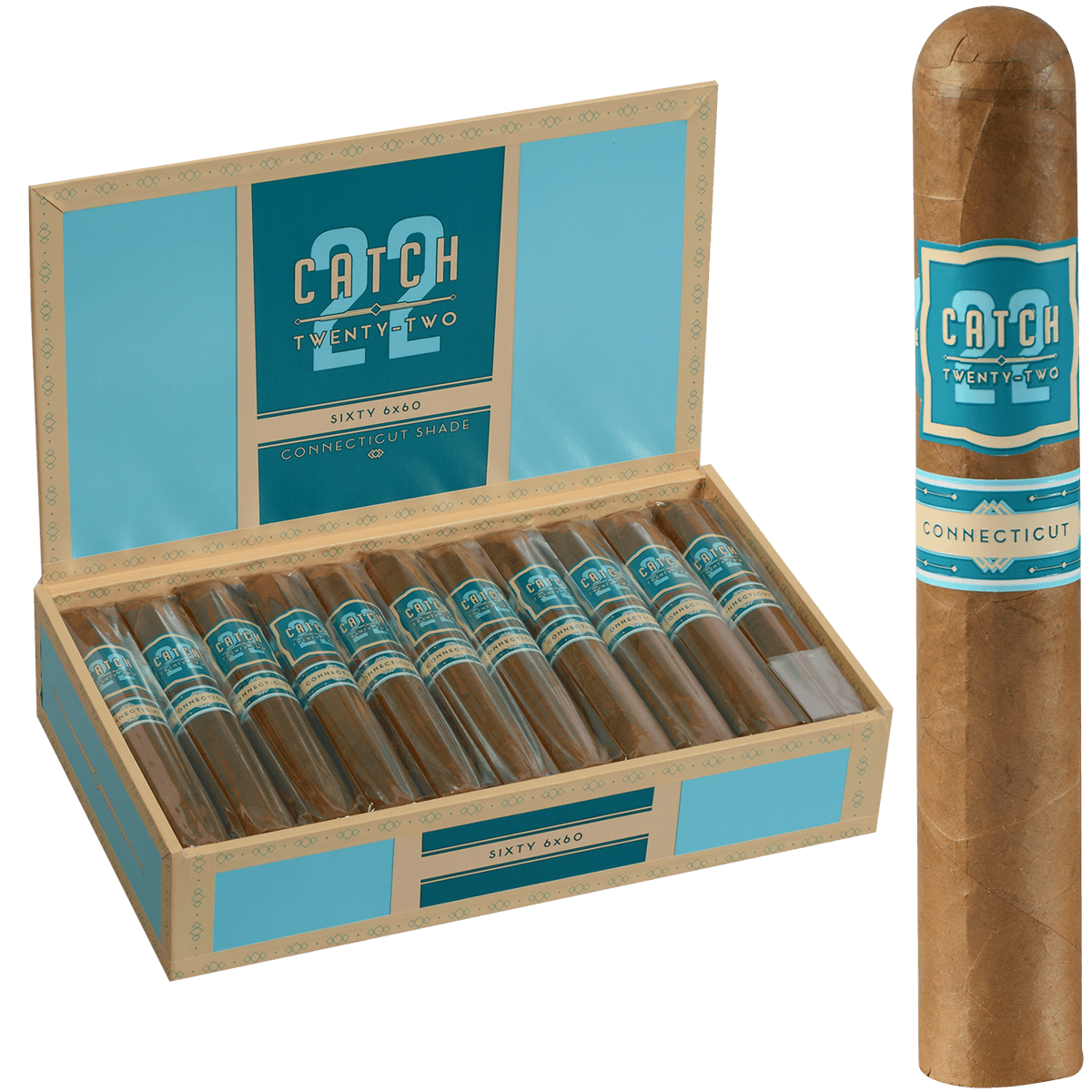 Catch 22 Connecticut By Rocky Patel Rothchild 50 Ct. Box 4.50X50