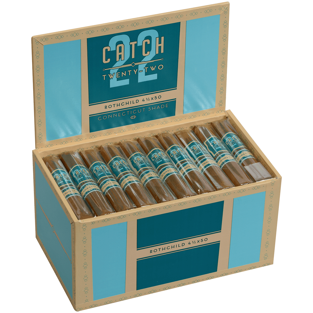 Catch 22 Connecticut By Rocky Patel Rothchild 50 Ct. Box 4.50X50