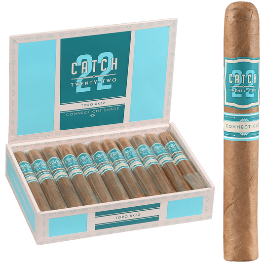 Catch 22 Connecticut By Rocky Patel Toro 22 Ct. Box 6.00X52