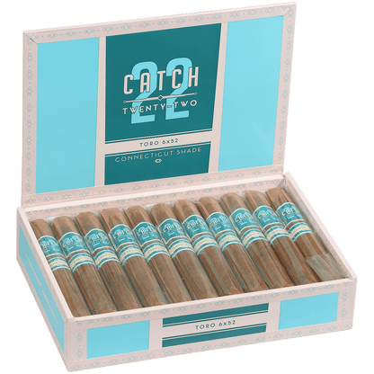 Catch 22 Connecticut By Rocky Patel Toro 22 Ct. Box 6.00X52