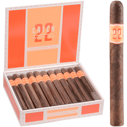 Catch 22 By Rocky Patel Double Corona 22 Ct. Box 7.00X52