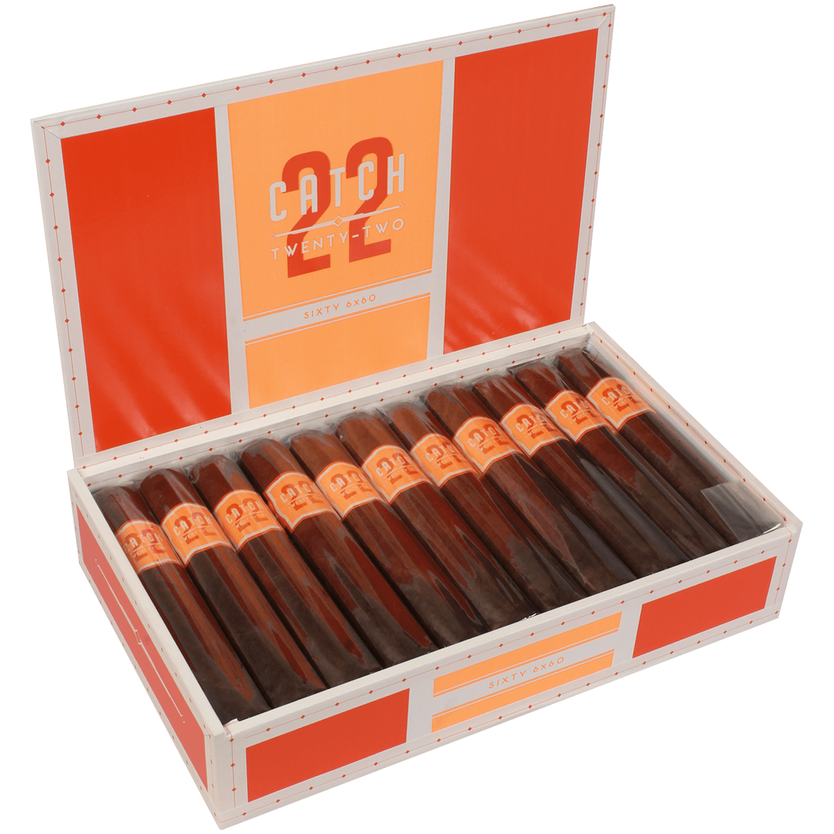 Catch 22 By Rocky Patel Sixty 22 Ct. Box 6.00X60