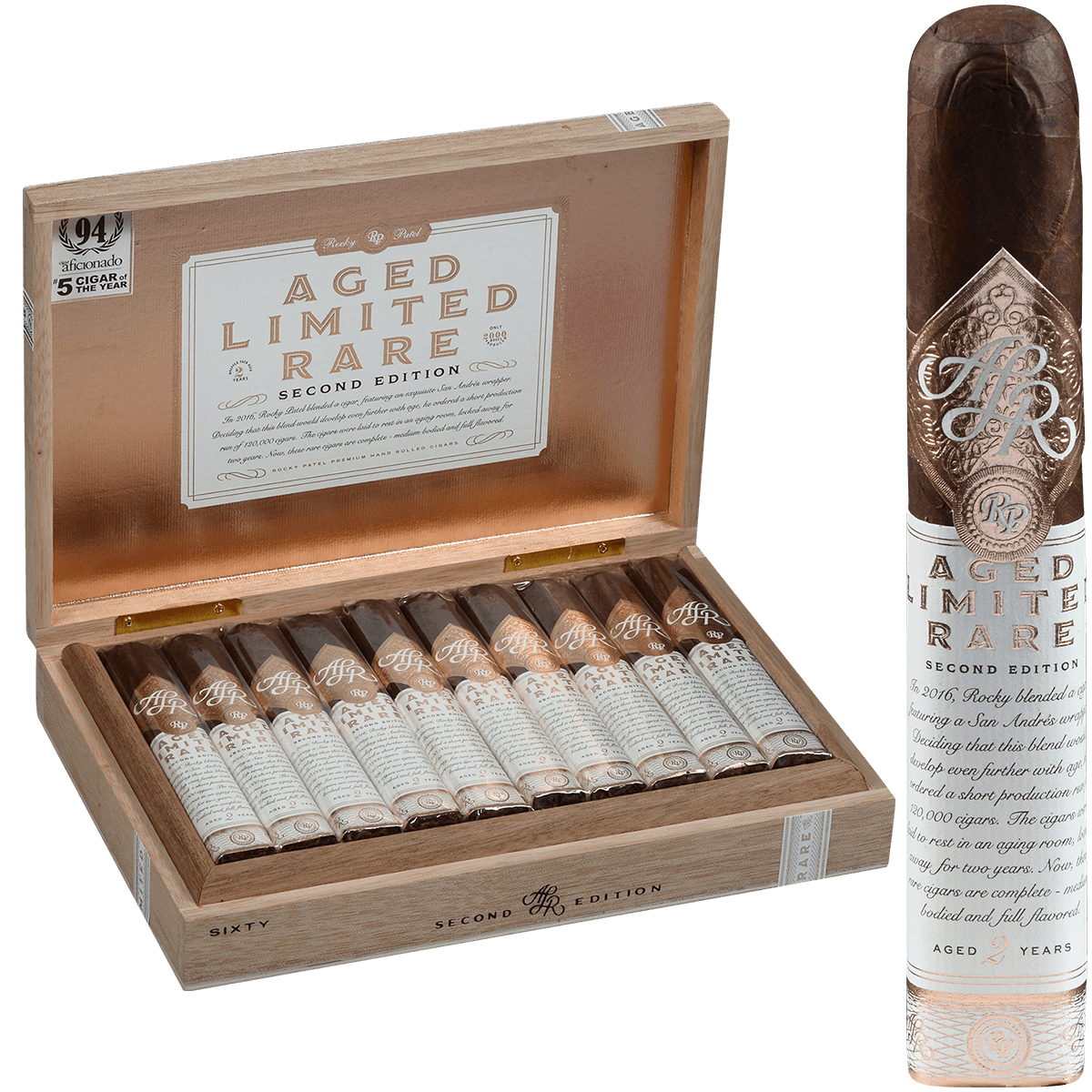 Rocky Patel A.L.R Second Edition 20 Ct Sixty 6.00X60