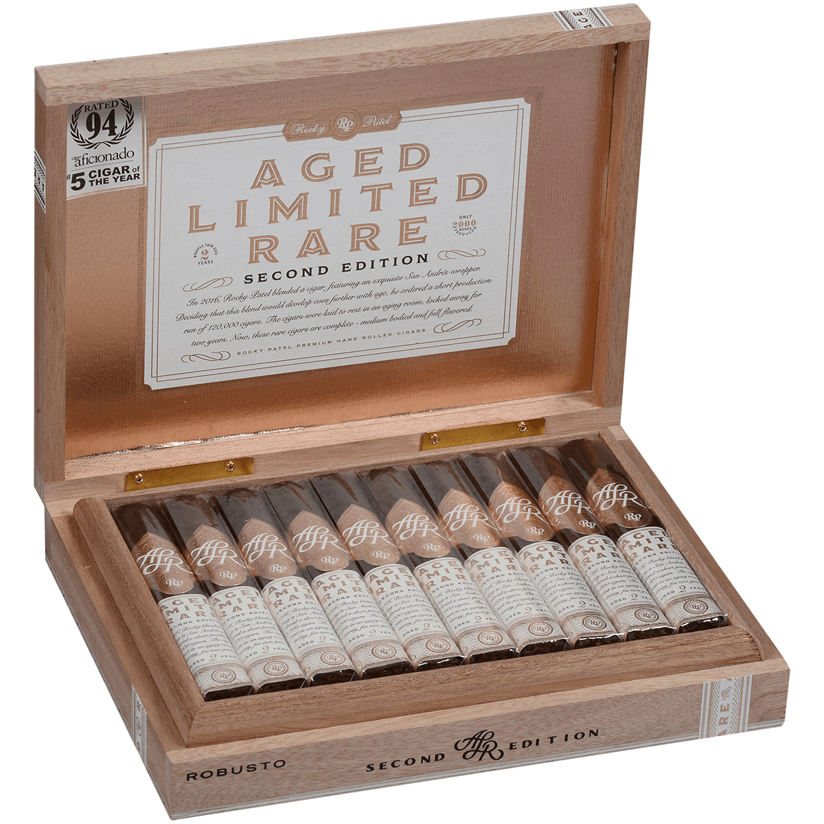 Rocky Patel A.L.R Second Edition 20 Ct Robusto 5.50X50
