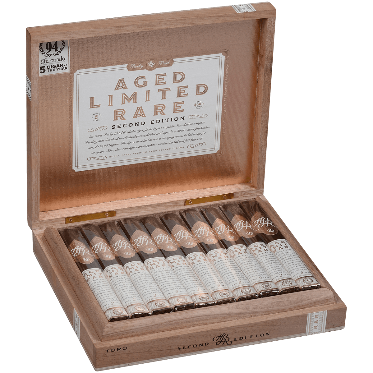 Rocky Patel A.L.R Second Edition 20 Ct Toro 6.50X52