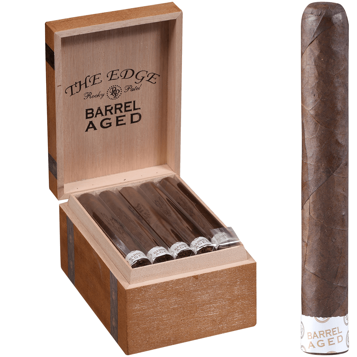 Rocky Patel The Edge Barrel Aged Toro 20 Ct. Box 6.00X52