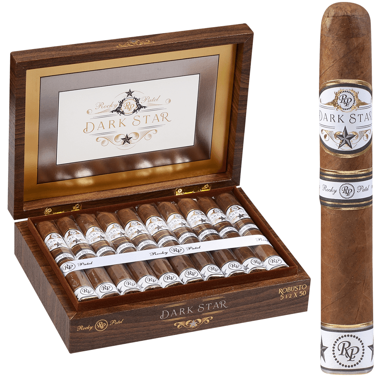 Rocky Patel Dark Star Robusto 20 Ct. Box 5.50X50