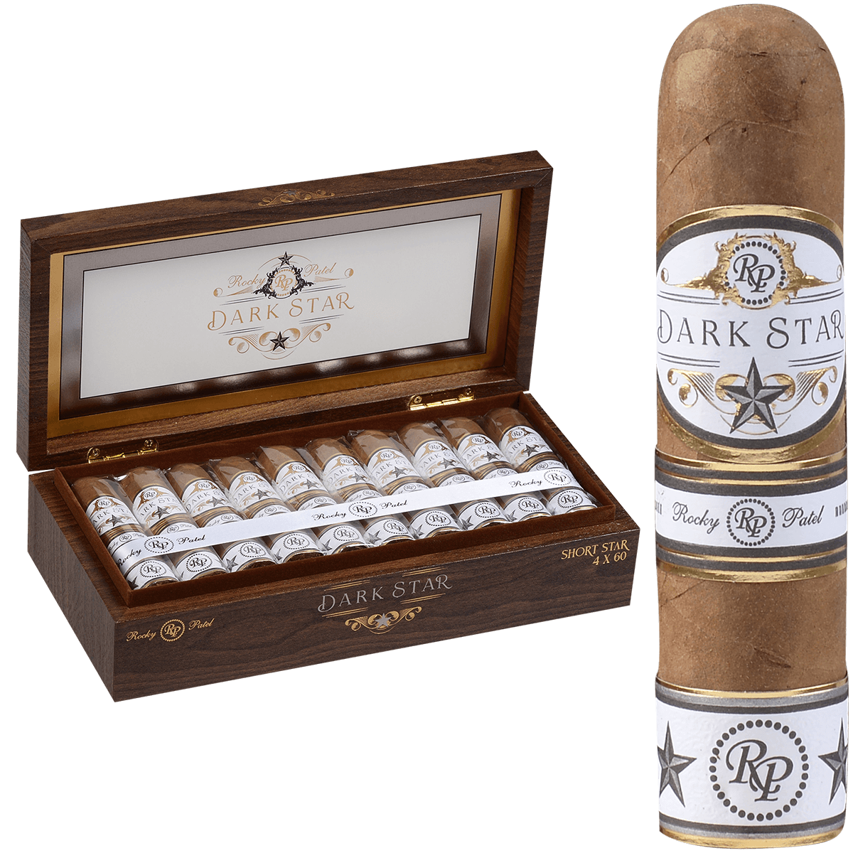 Rocky Patel Dark Star Short Star 20 Ct. Box 4.00X60