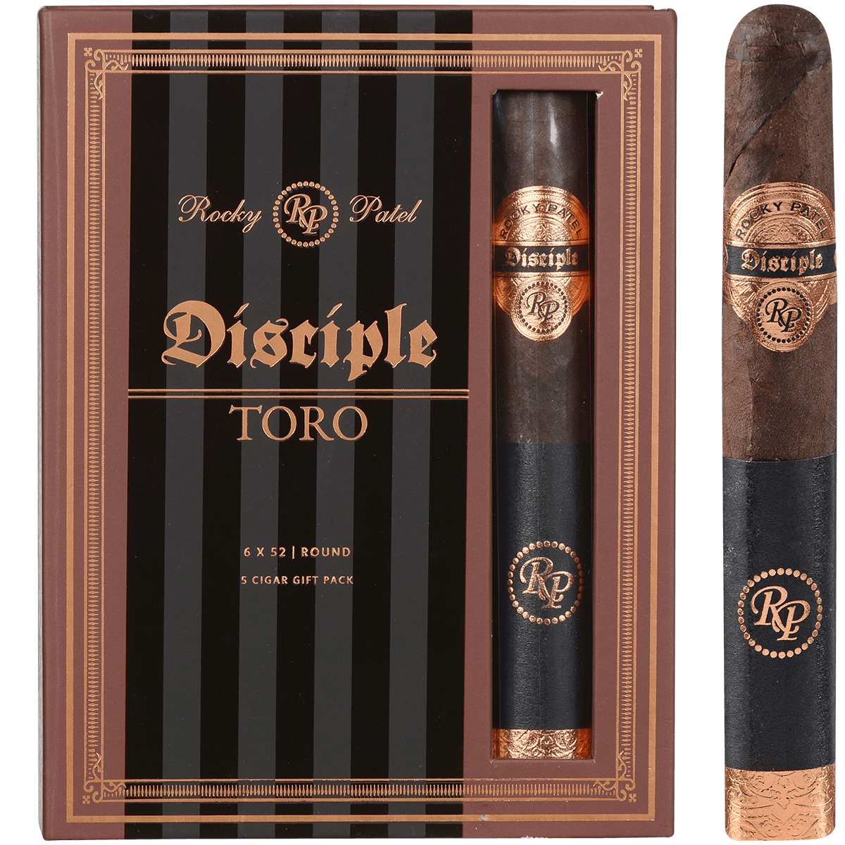 Rocky Patel Disciple Toro 5 Ct Box 6X52