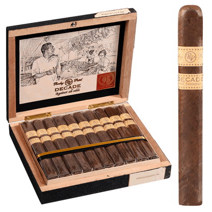 Rocky Patel Decade Box-Pressed Toro 20 Ct. Box 6.50X52