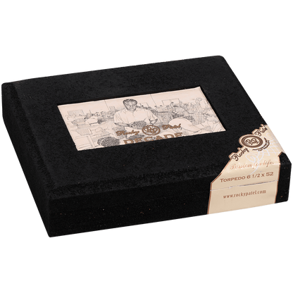 Rocky Patel Decade Box-Pressed Torpedo 20 Ct. Box 6.50X52