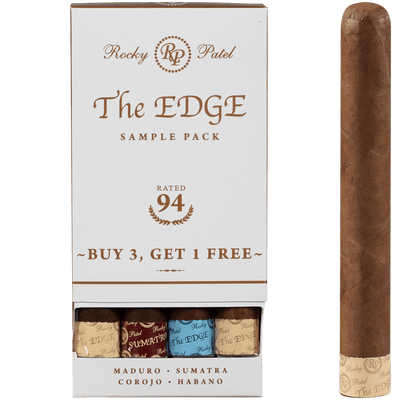 Rocky Patel The Edge Toro B3G1 Sampler 15/4 Display 6.00X52