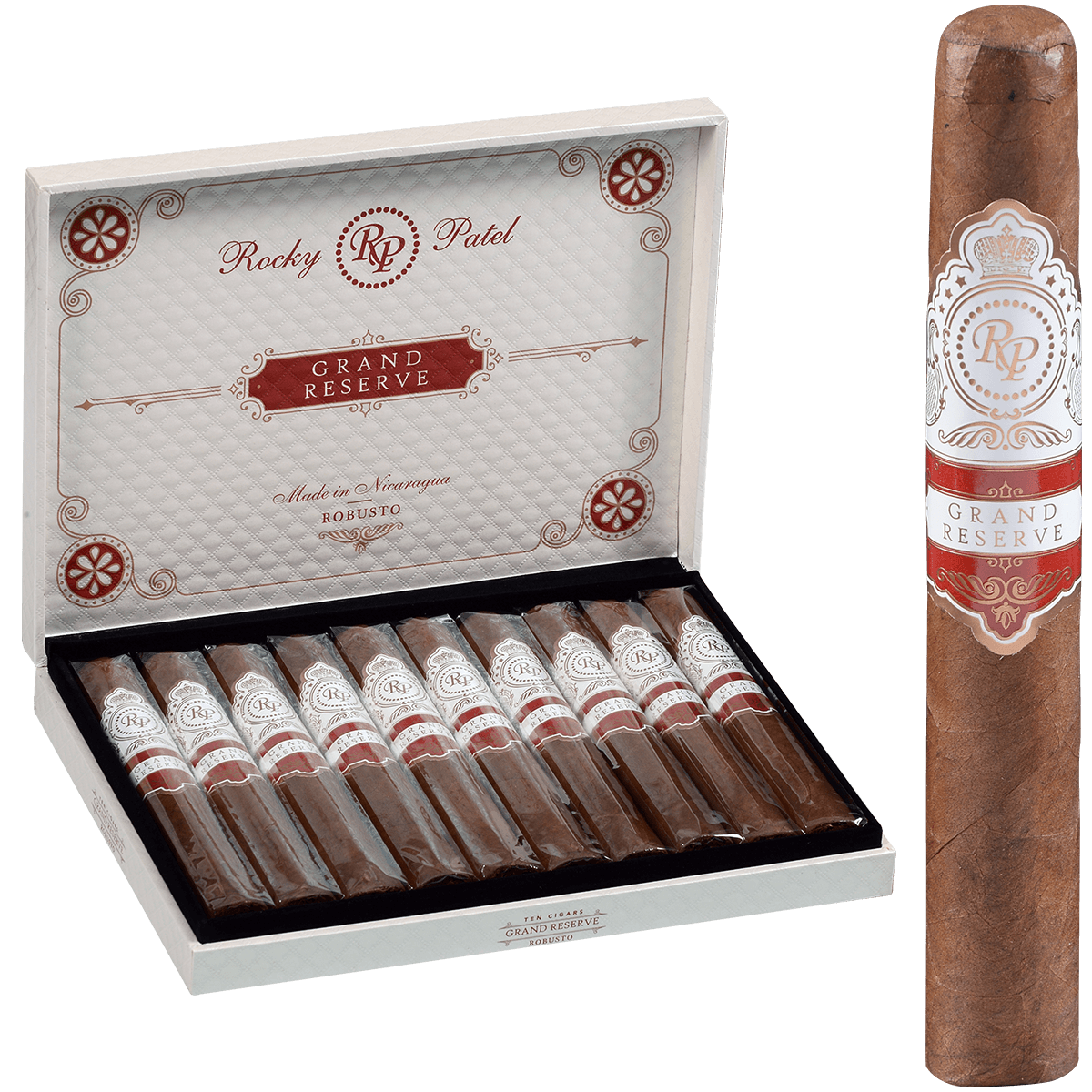 Rocky Patel Grand Reserve 10 Ct. Robusto 5.50X50