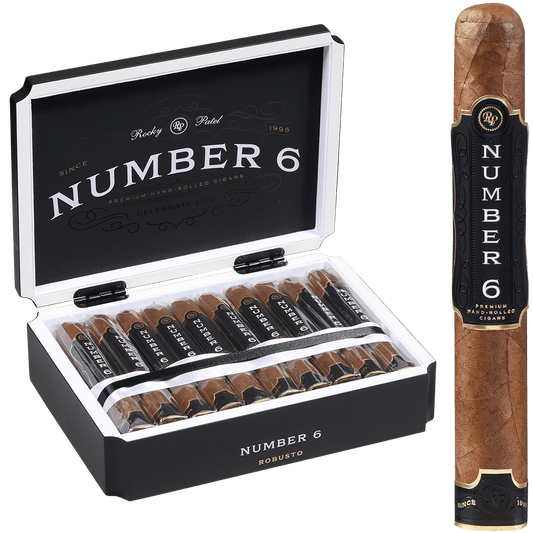 Rocky Patel Number 6 Robusto 20 Ct. Box 5.50X50