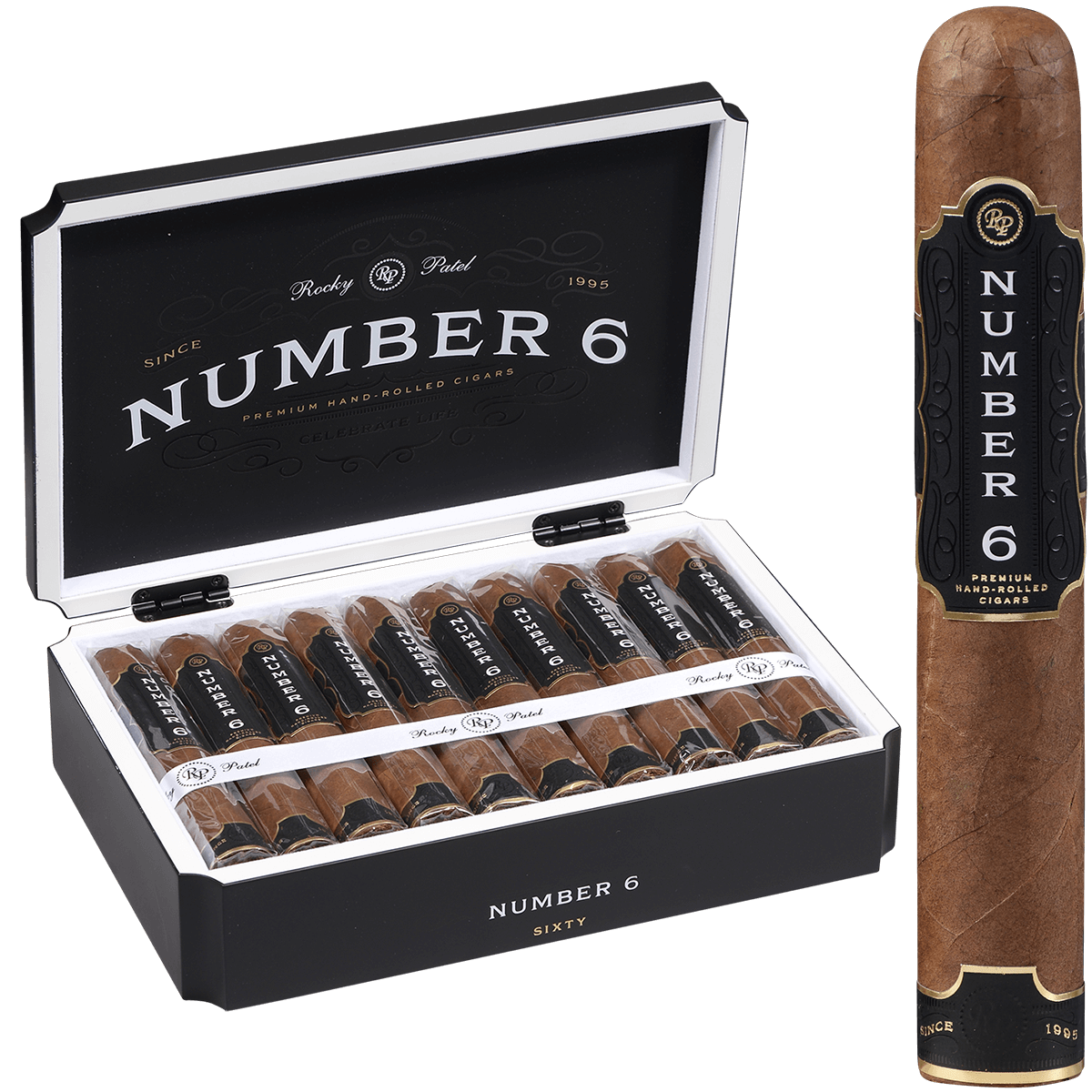 Rocky Patel Number 6 Sixty 20 Ct. Box 6.00X60