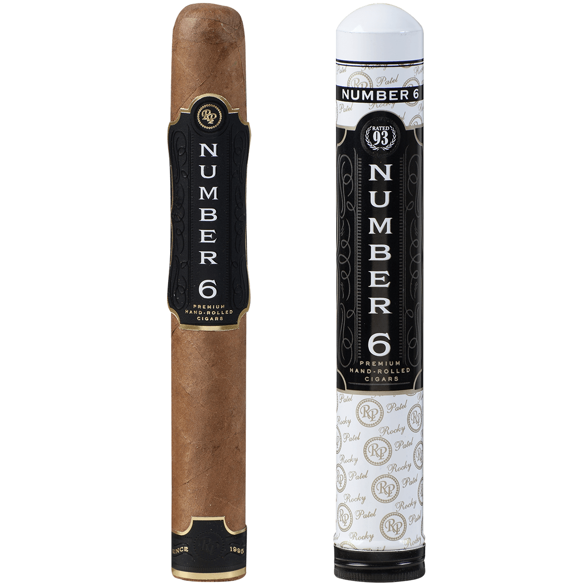 Rocky Patel Number 6 Toro Tubos 10 Ct. Box 6.50X52