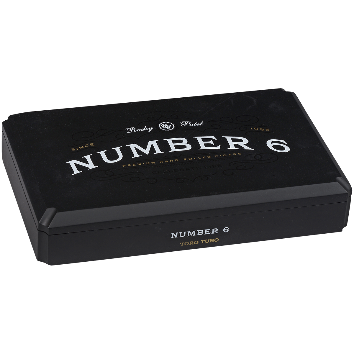 Rocky Patel Number 6 Toro Tubos 10 Ct. Box 6.50X52